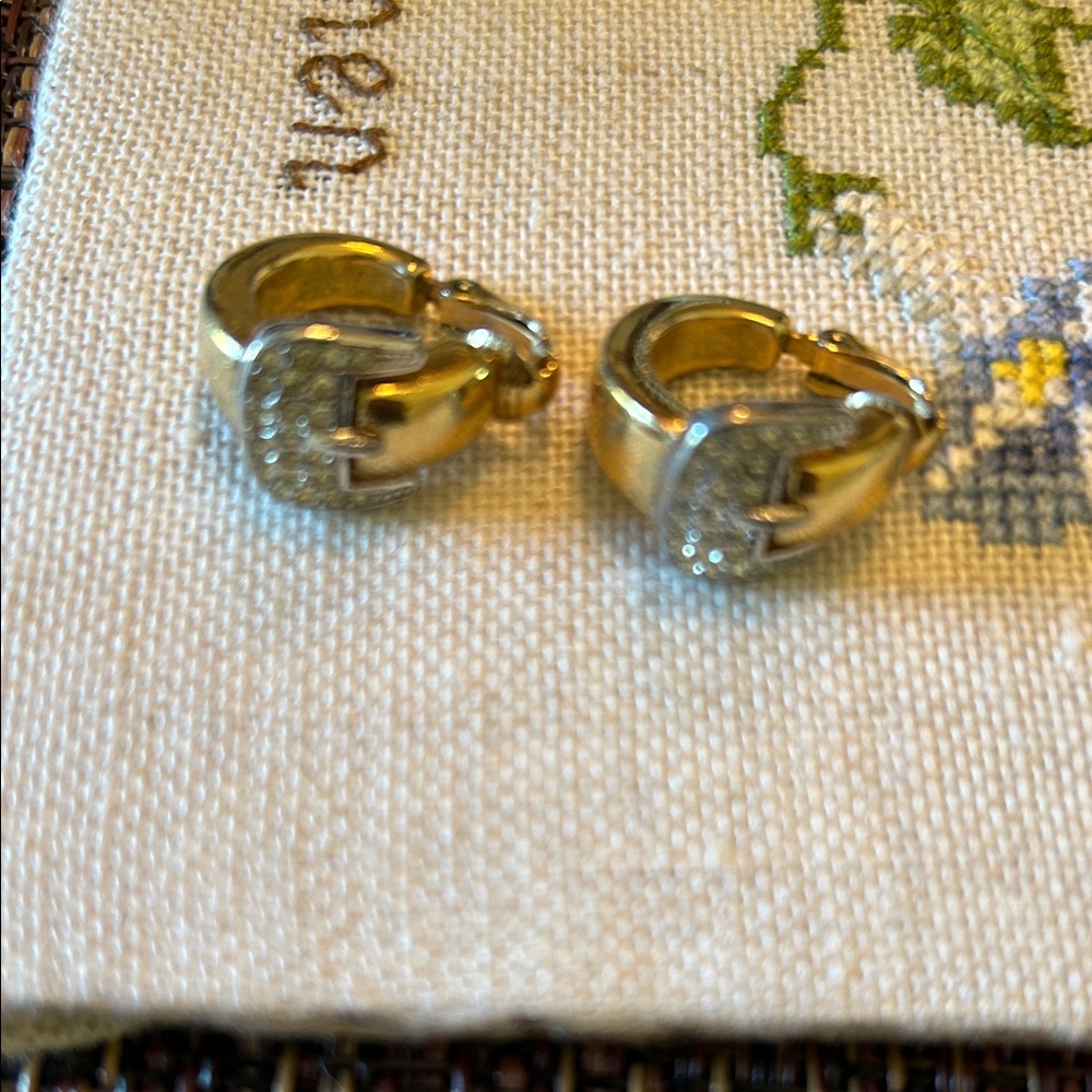 Givenchy Gold and Silver Earrings